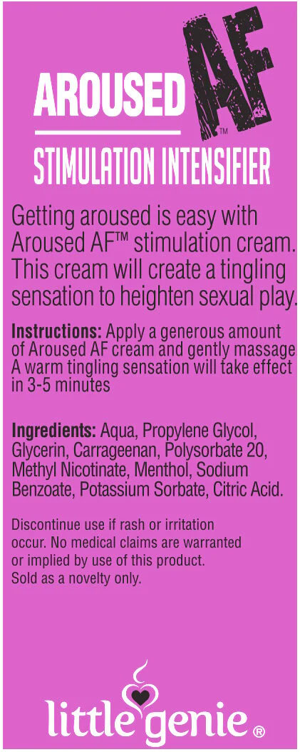 Aroused Af- Stimulation Enhancer 1.5oz by Little Genie from LoveMart Co.