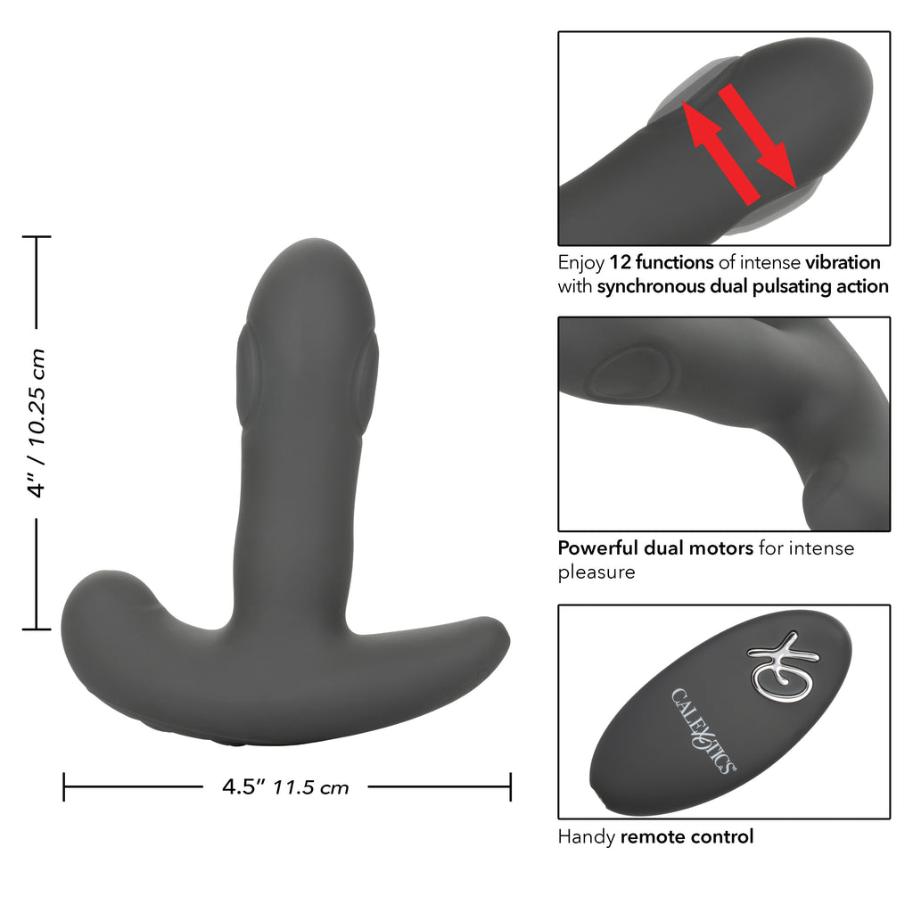 Eclipse Remote Control Dual Pulsating Probe by CalExotics from LoveMart Co.