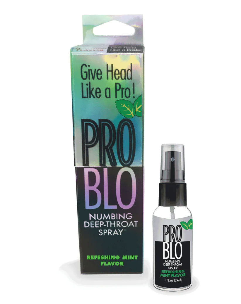 Problo Numbing Deep Throat Spray - Refreshing - 1 Fl. Oz. by Little Genie from LoveMart Co.