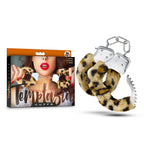 Temptasia Cuffs - Leopard by Blush from LoveMart Co.