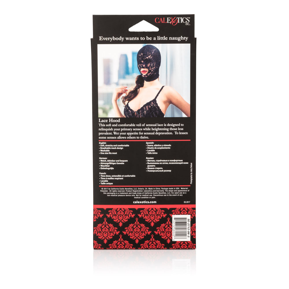 Scandal Lace Hood by CalExotics from LoveMart Co.