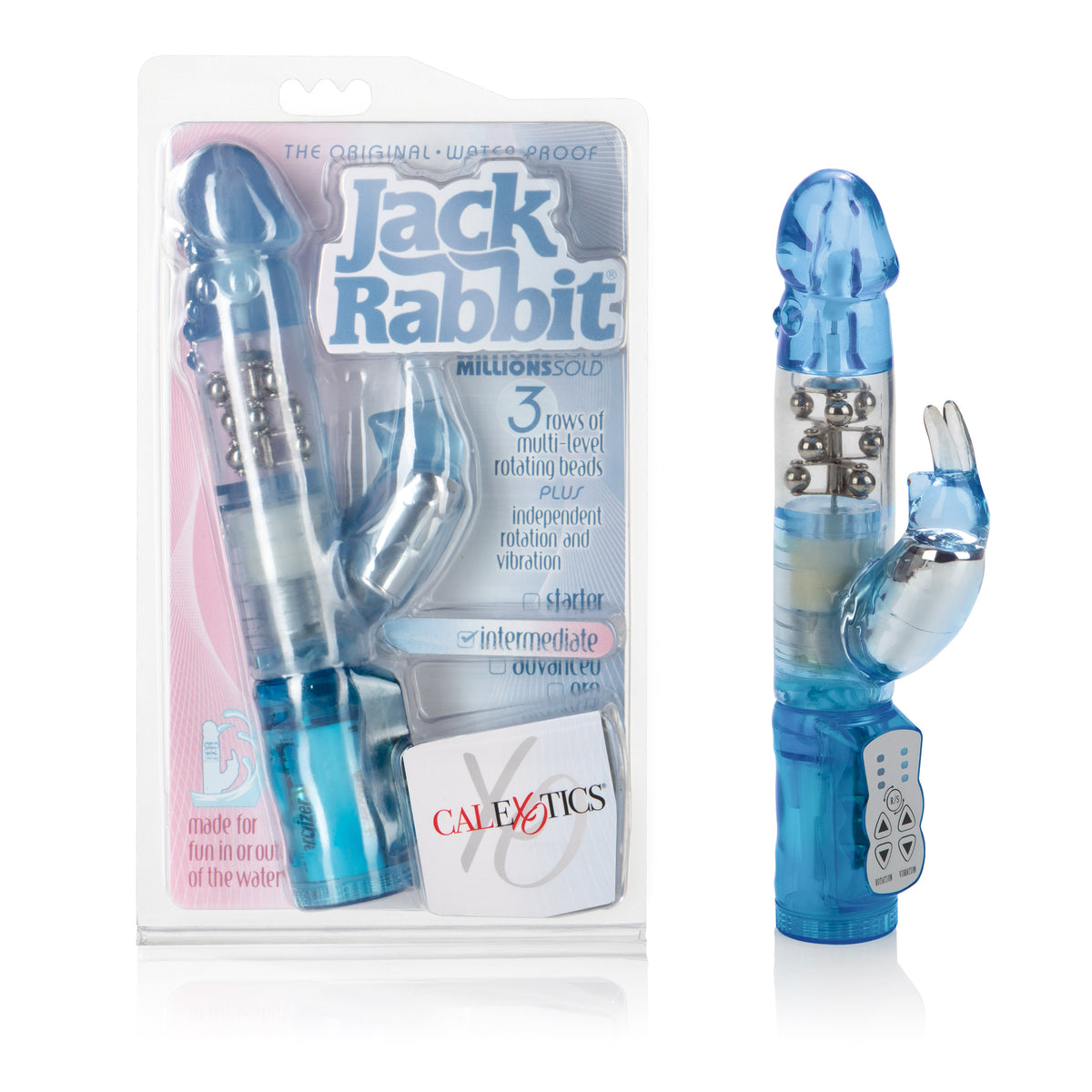 Waterproof Jack Rabbit Floating Beads by CalExotics from LoveMart Co.