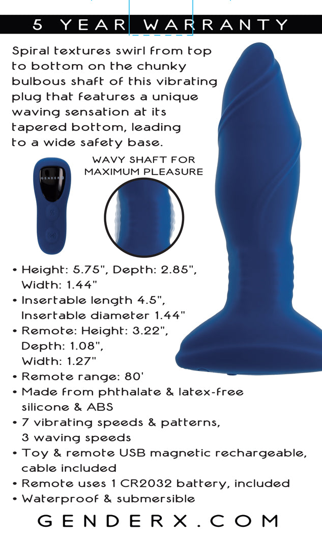 Sway With Me - Navy by Evolved Novelties from LoveMart Co.