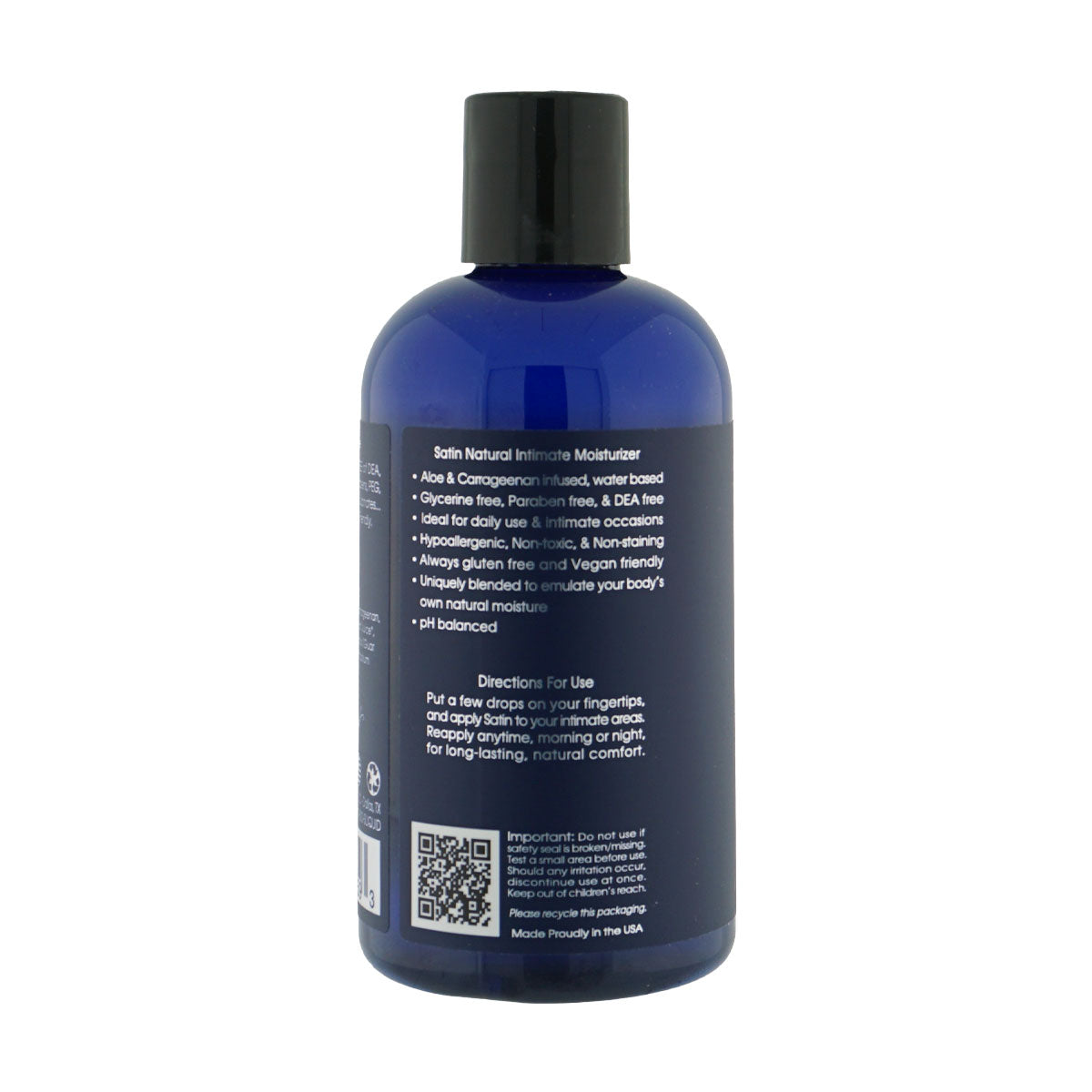 Naturals Satin - 8.5 Fl. Oz. (251 ml) by Sliquid from LoveMart Co.