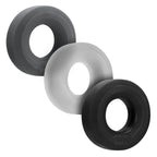 Hunkyjunk Huj3 C-Ring 3 Pk - Tar / by Oxballs from LoveMart Co.