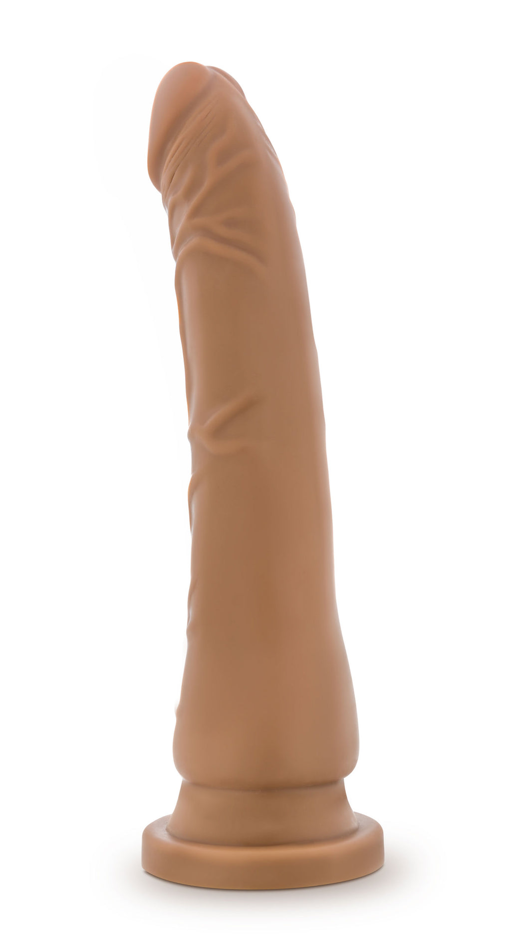 Dr. Skin Silicone - Dr. Noah - 8 Inch Dong With Suction Cup - Mocha by Blush from LoveMart Co.