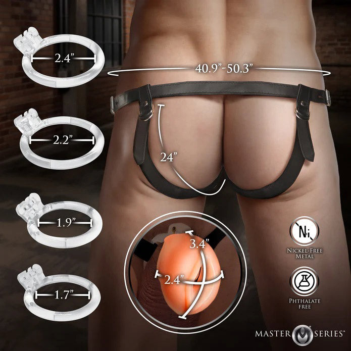 Pussy Chastity Cage - Light by XR Brands from LoveMart Co.