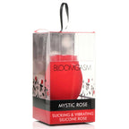 Mystic Rose Sucking and Vibrating Silicone Rose by XR Brands from LoveMart Co.