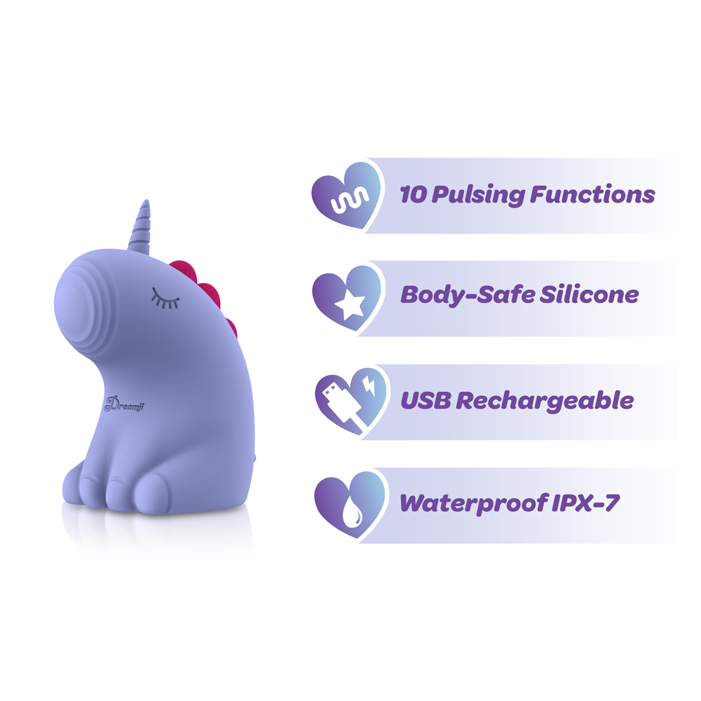 Dreamii Pulse Pulsing Unicorn Stimulator - Mystical by Viben from LoveMart Co.