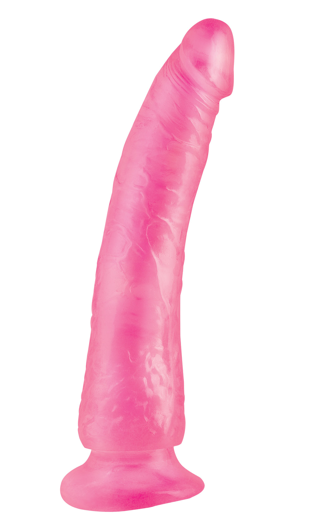 Basix Rubber Works - Slim 7 Inch With Suction Cup by Pipedream from LoveMart Co.
