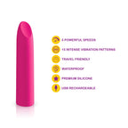 Fixation Lipstick Bullet - Hot by Viben from LoveMart Co.