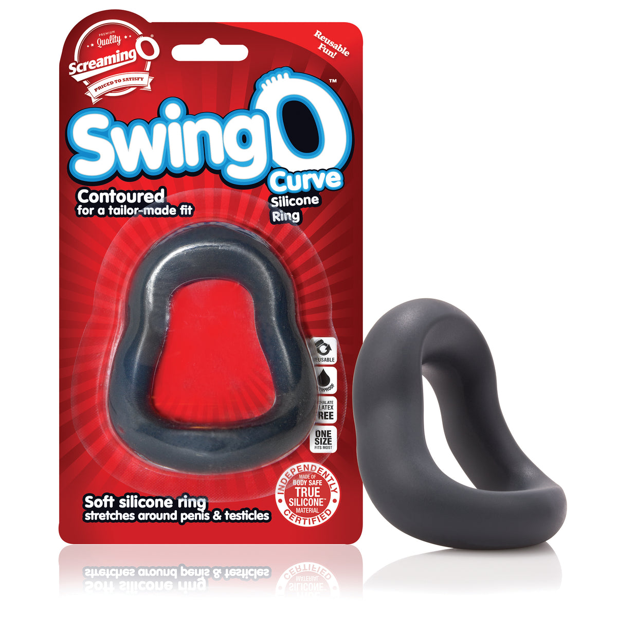 Swingo Curve - Grey by Screaming O from LoveMart Co.