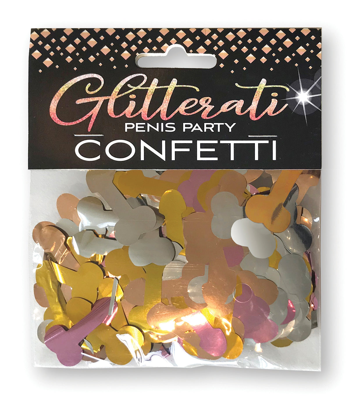Glitterati Penis Party Confetti by Little Genie from LoveMart Co.
