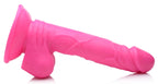Pop Pecker 6.5 Inch Dildo With Balls by XR Brands from LoveMart Co.