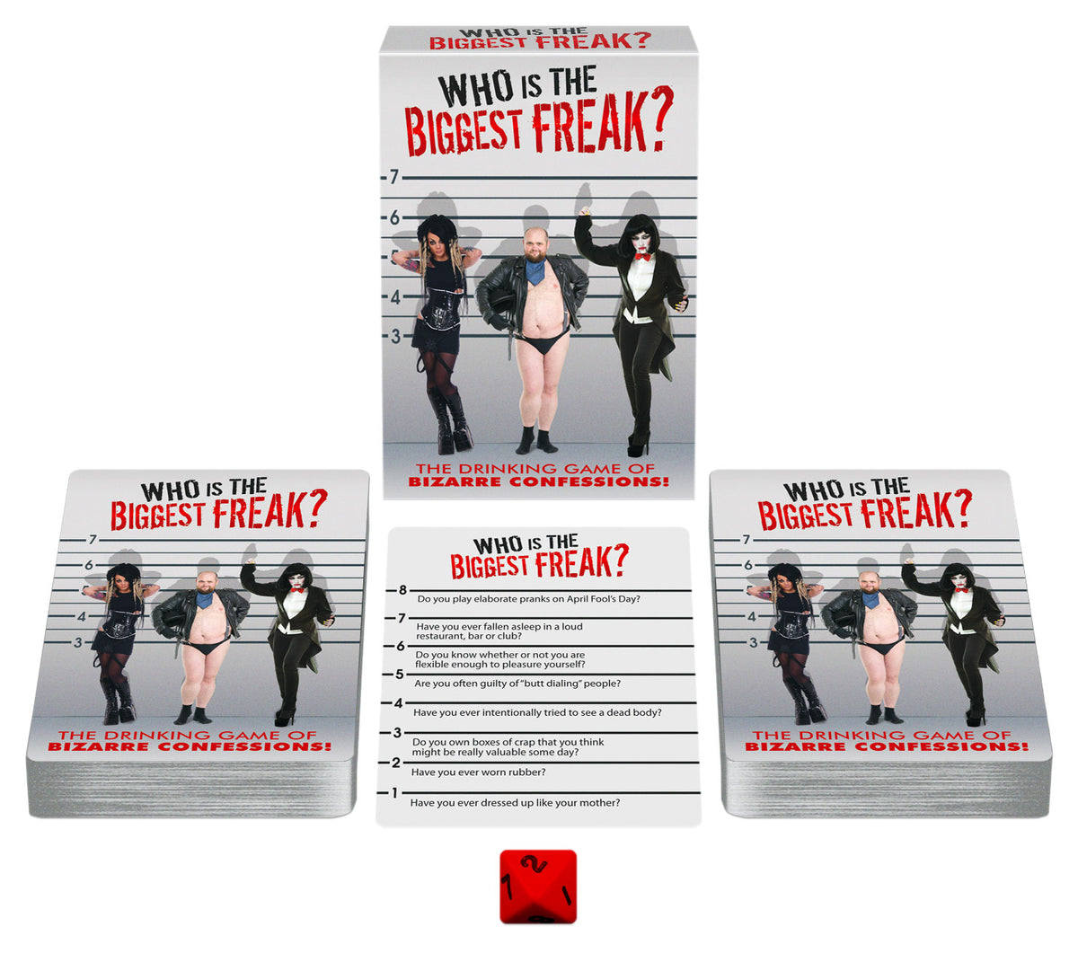 Who's the Biggest Freak? - Card Game by Kheper Games from LoveMart Co.