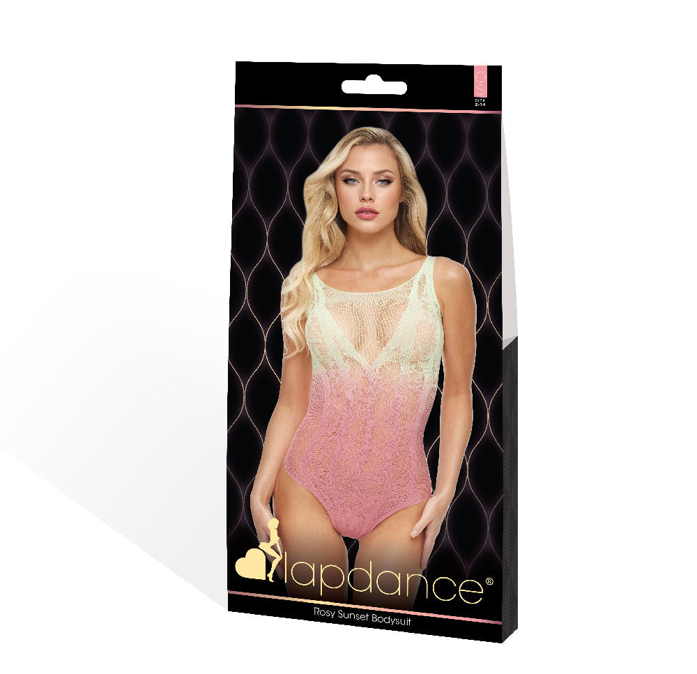 Rosy Sunset Bodysuit - Os by Lapdance from LoveMart Co.