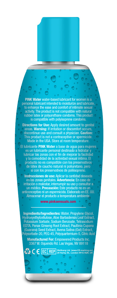 Water Based Lubricant for Women - 4.7 Oz. / 140 ml by Gun Oil Pink Lubricant from LoveMart Co.