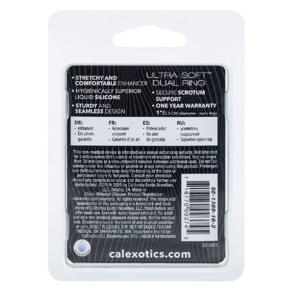 Ultra-Soft Dual Ring by CalExotics from LoveMart Co.