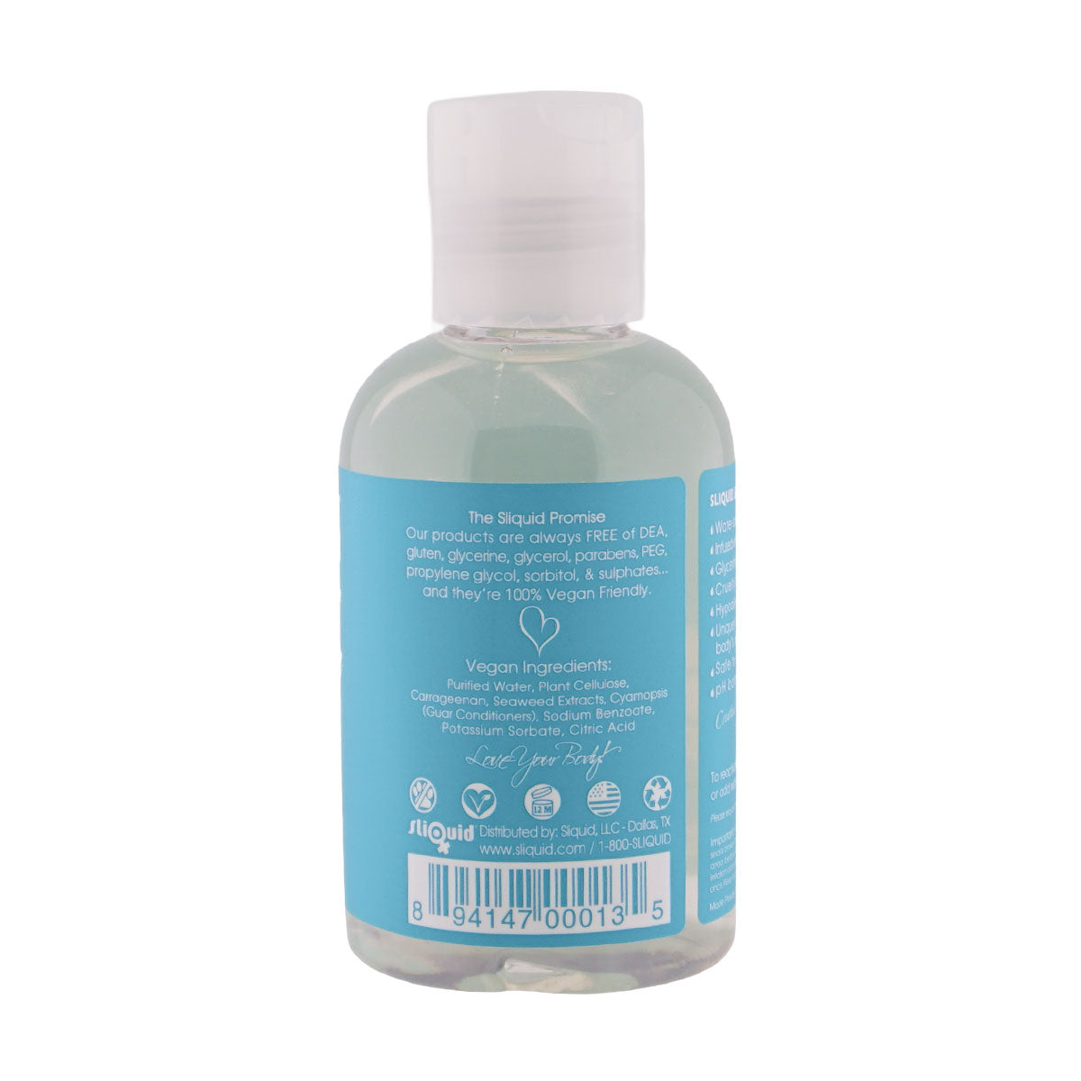 Naturals Sea - 4.2 Fl. Oz. (124 ml) by Sliquid from LoveMart Co.