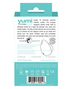 Yumi Rechargeable Finger Vibe - Tease Me by VeDO from LoveMart Co.