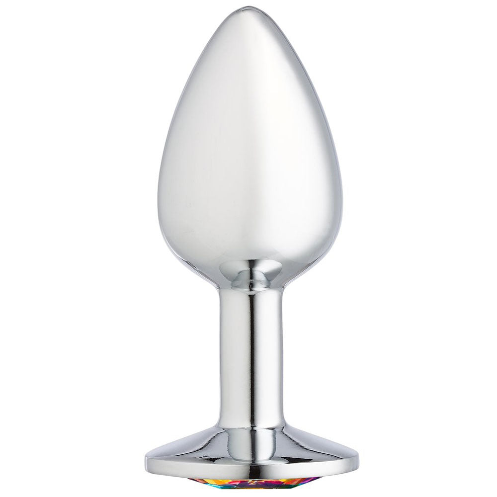 Cloud 9 Novelties Gems Chromed Anal Plug - Small by Cloud 9 Novelties from LoveMart Co.