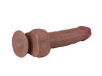 Real Skin 8" Dual Layer Dildo - Light by Viben from LoveMart Co.