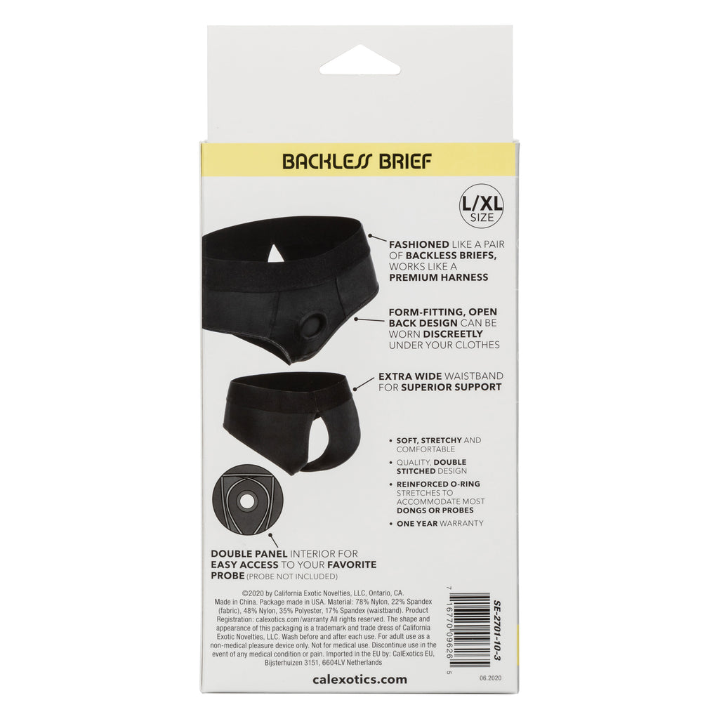 Boundless Backless Brief - L/xl by CalExotics from LoveMart Co.