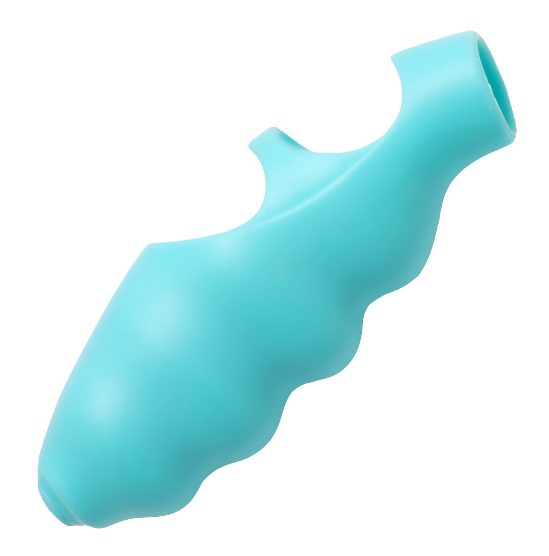 Ripples Finger Bang-Her Vibe - Teal by XR Brands from LoveMart Co.