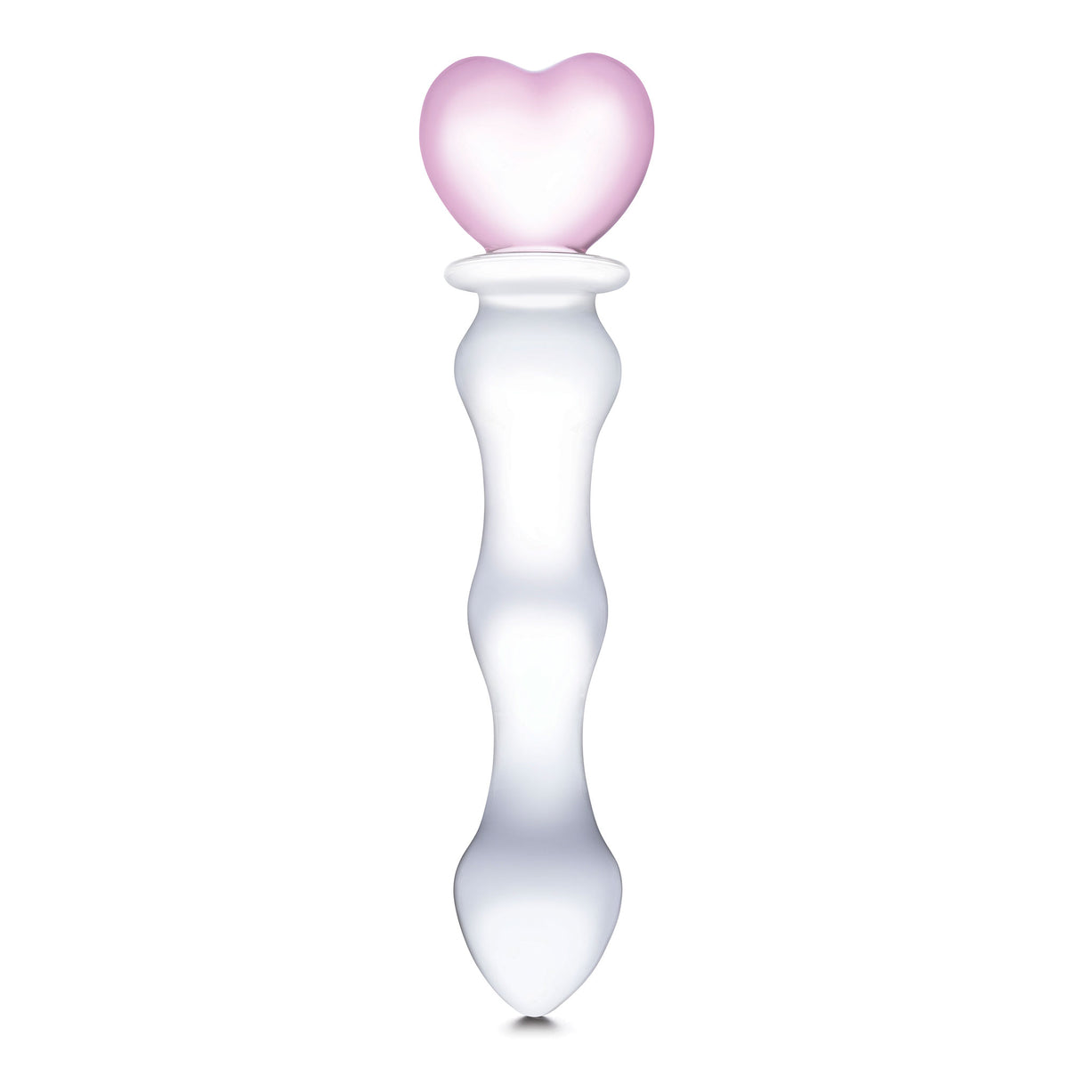 8 Inch Sweetheart Glass Dildo - Pink/ by Electric Novelties from LoveMart Co.