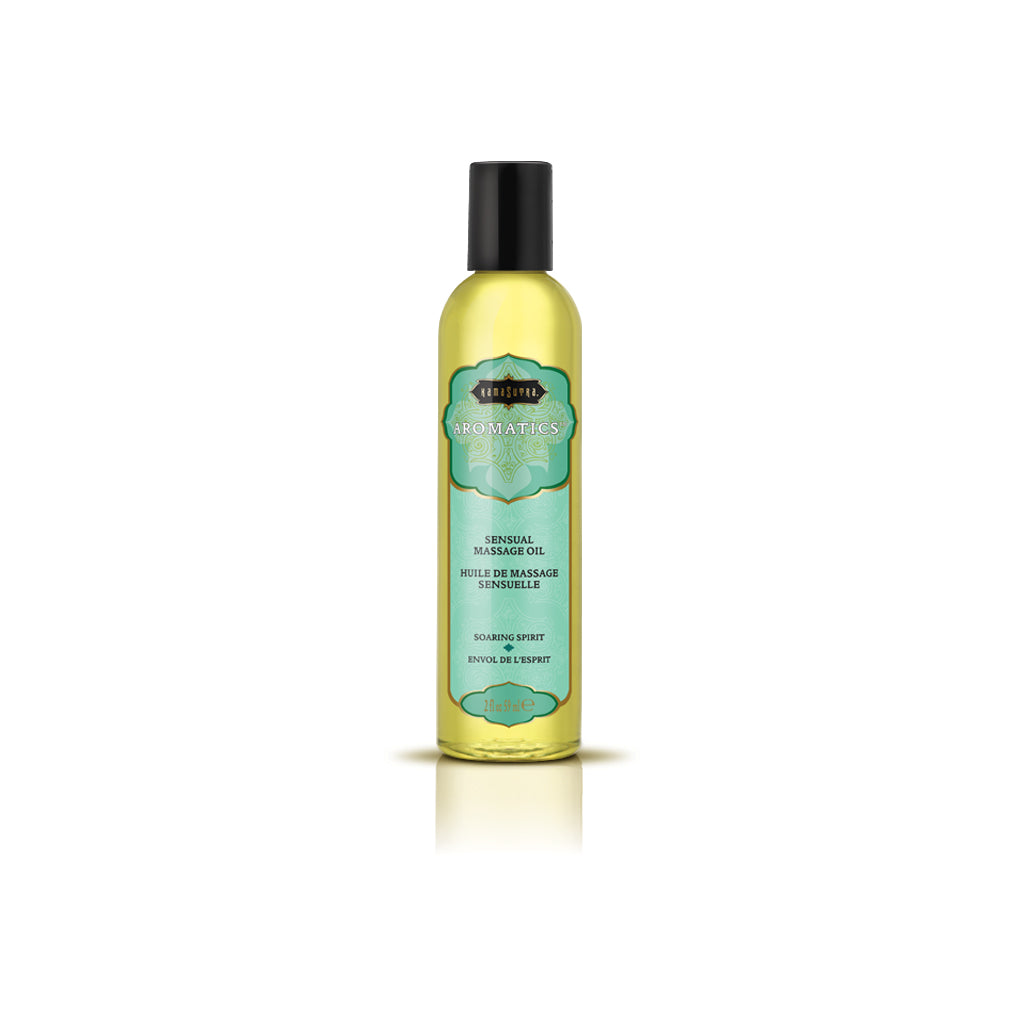 Aromatics Massage Oil - Soaring Spirit - 2 Fl Oz by Kama Sutra from LoveMart Co.