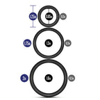 Performance - Vs4 Pure Premium Silicone Cockring Set by Blush from LoveMart Co.
