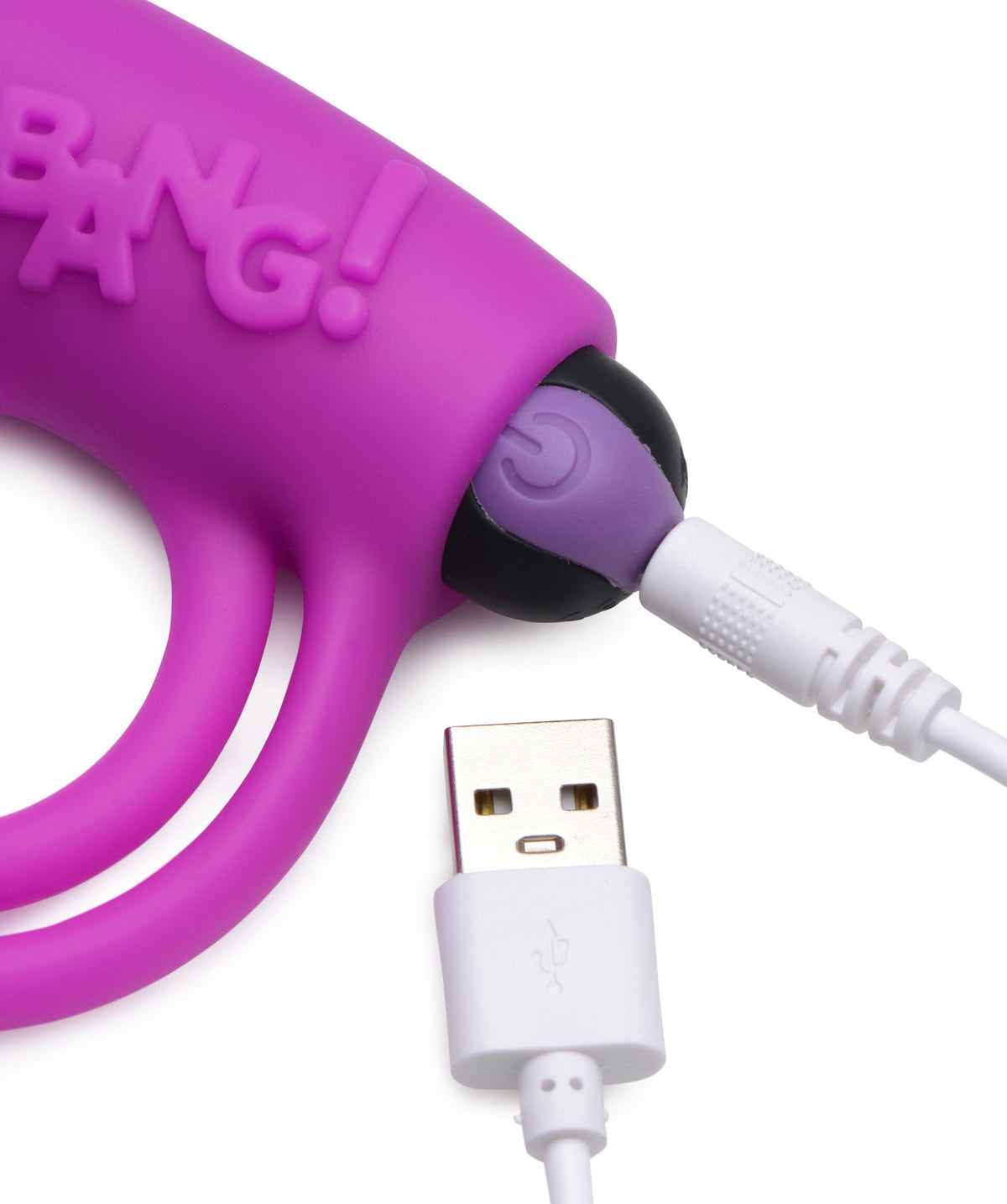 Bang - Silicone Cock Ring and Bullet With Remote Control by XR Brands from LoveMart Co.