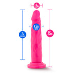Neo - 7.5 Inch Dual Density Cock - Neon by Blush from LoveMart Co.