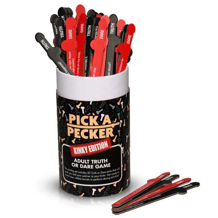 Pick a Pecker Adult Truth or Dare Kinky Edition by XR Brands from LoveMart Co.