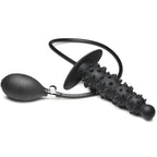 Ass Puffer Nubbed Inflatable Silicone Anal Plug by XR Brands from LoveMart Co.