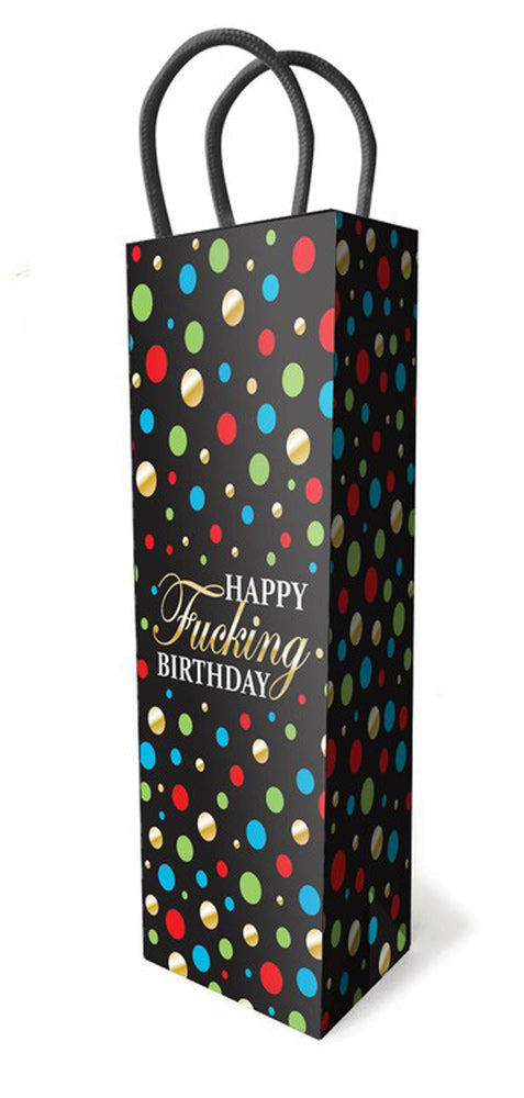 Happy Fucking Birthday Gift Bag by Little Genie from LoveMart Co.
