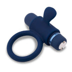 Nu Sensuelle Silicone Bullet Ring - Navy by Nu Sensuelle from LoveMart Co.