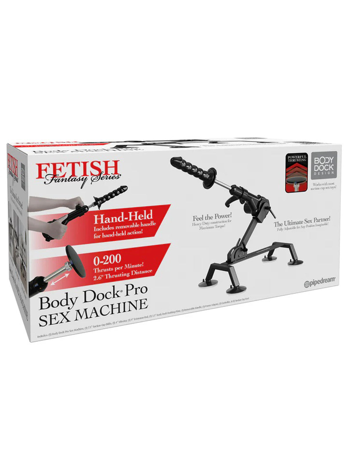 Fetish Fantasy Series Body Dock Sex Machine by Pipedream from LoveMart Co.