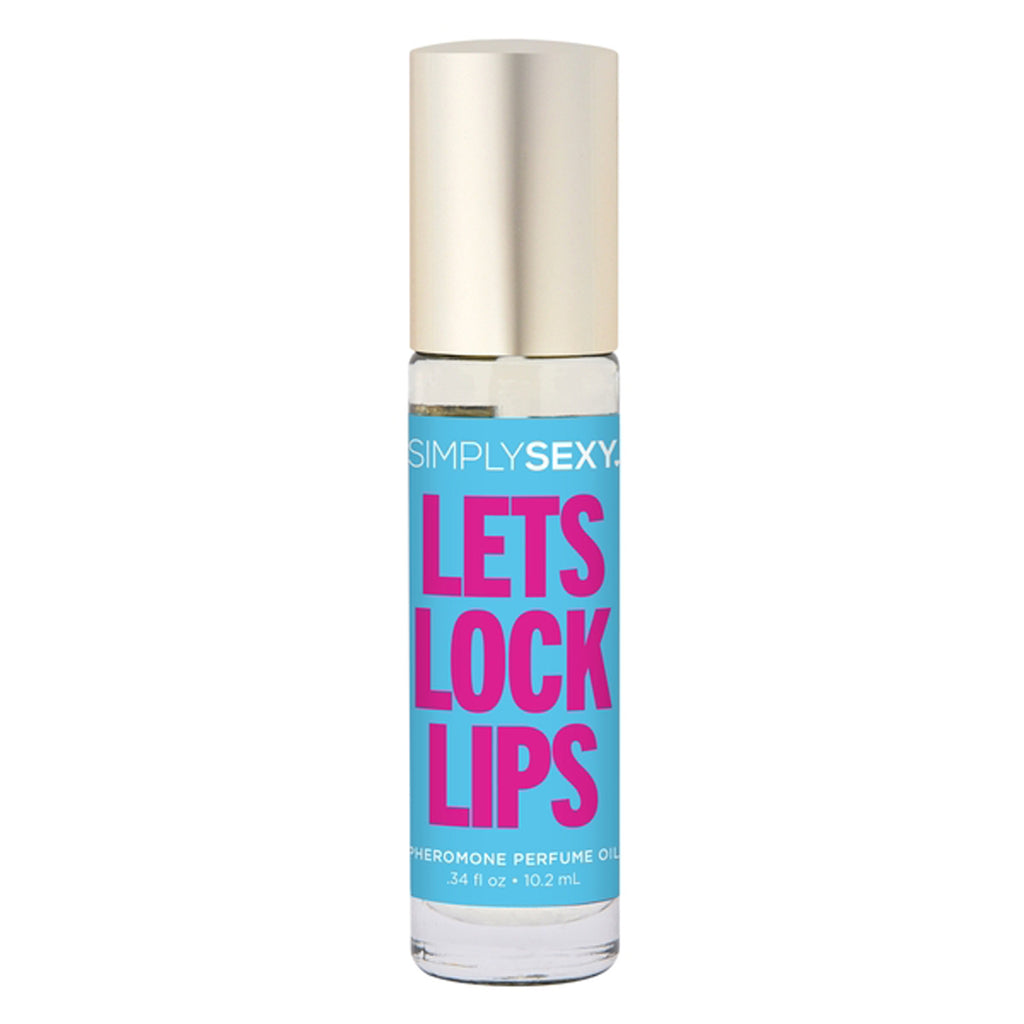 Simply Sexy Pheromone Perfume Oil Lets Lock Lips Roll on .34 Oz by Classic Brands from LoveMart Co.