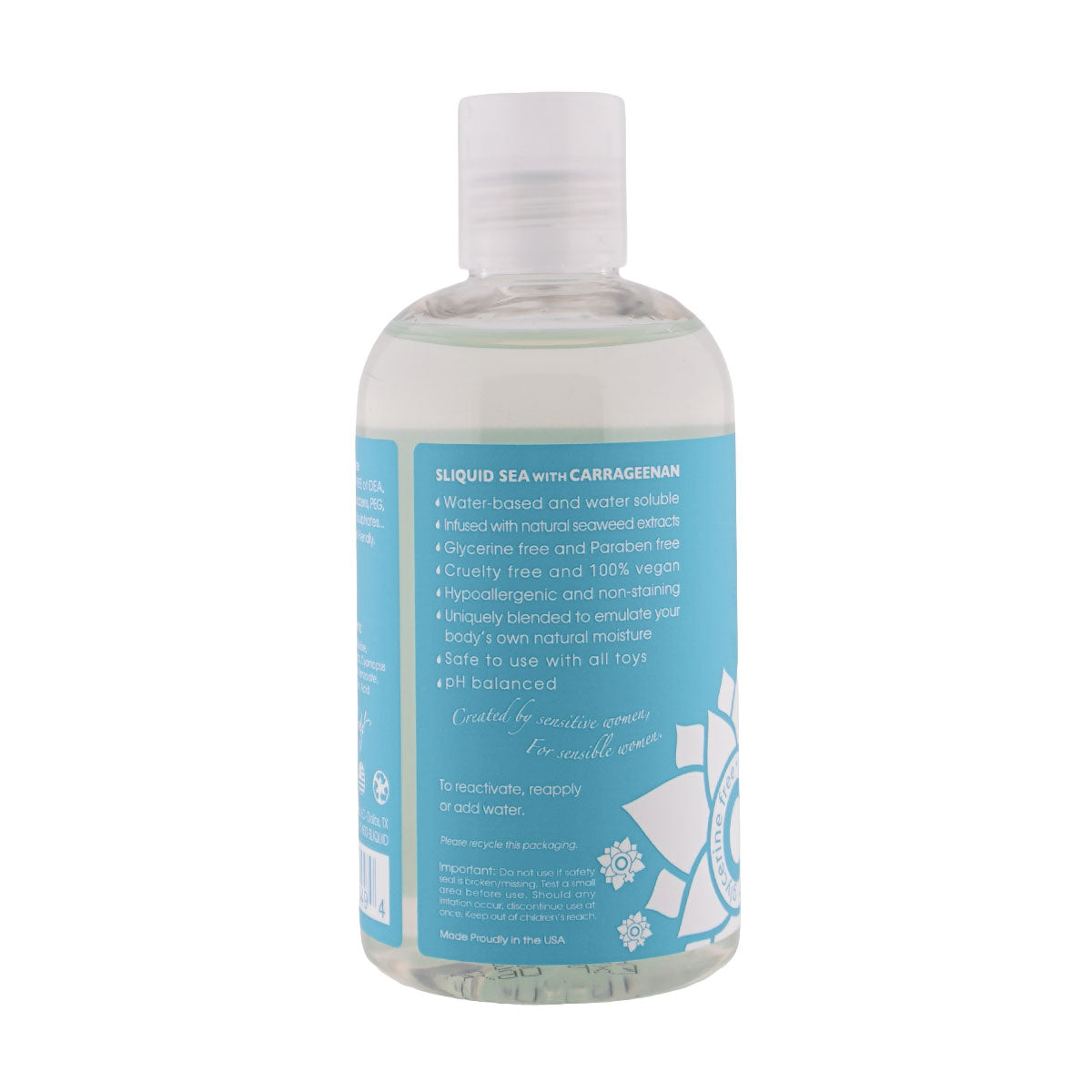 Naturals Sea - 8.5 Fl. Oz. (251 ml) by Sliquid from LoveMart Co.