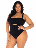 2 Pc Bandeau and Suspender Bodysuit - 1x/2x by Leg Avenue from LoveMart Co.