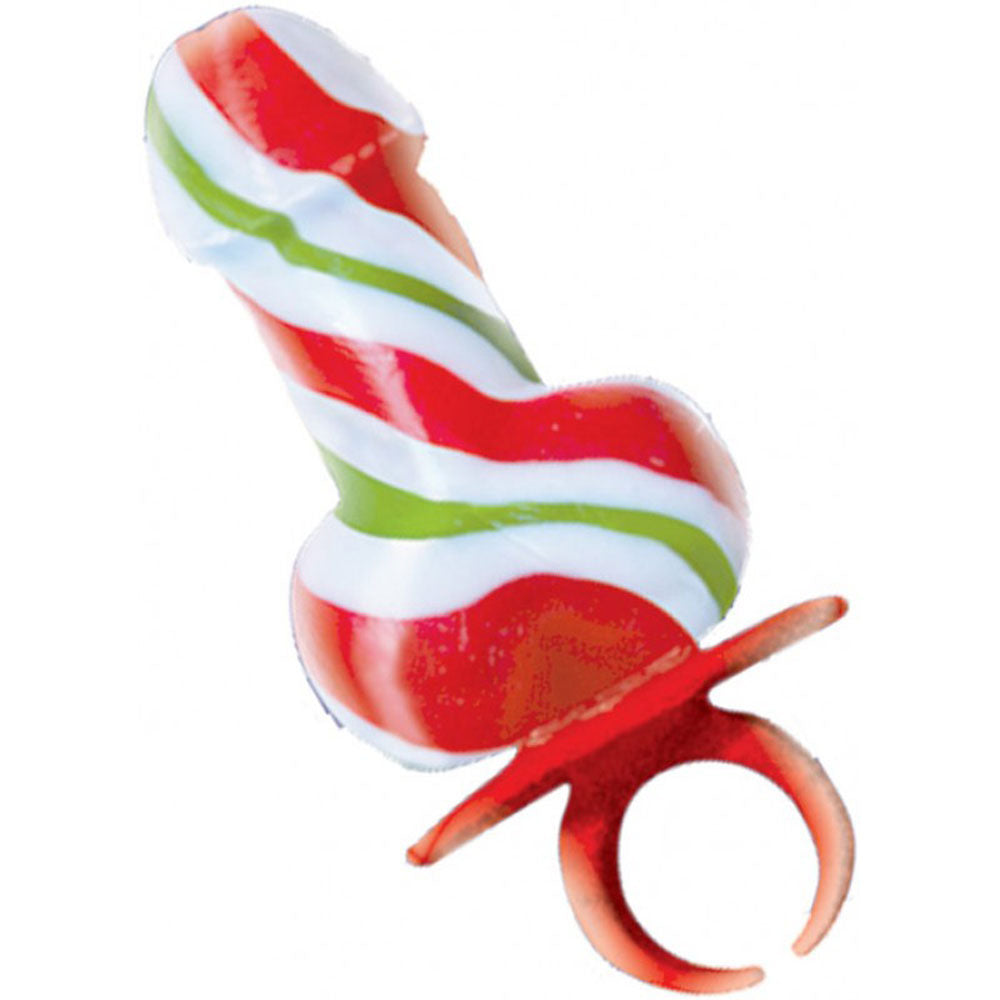 Jingle Balls Holiday Cock Ring Pop - 12 Piece Display by Hott Products from LoveMart Co.