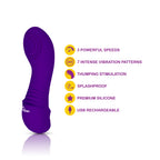 Sebela Mini Thumping G-Spot Vibe - Violet by Viben from LoveMart Co.