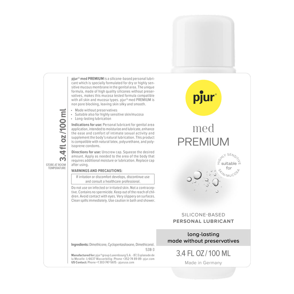 Pjur Med - Premium Glide - 100ml by Pjur from LoveMart Co.