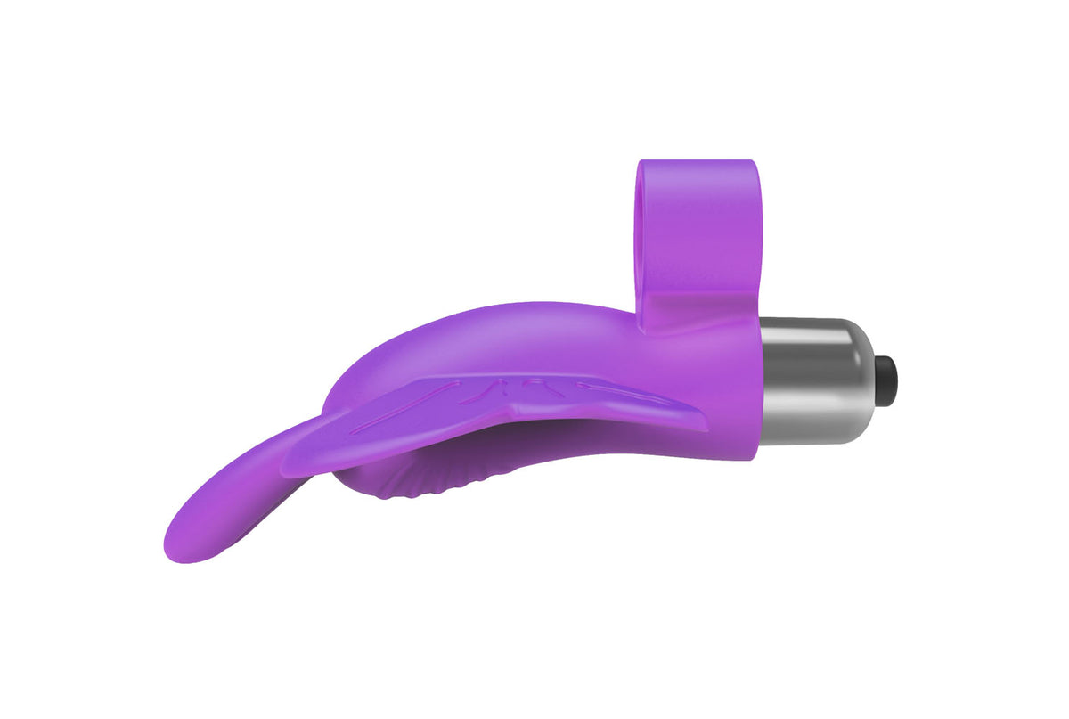 The 9's Flirt Finger Butterfly Finger Vibrator by Icon Brands from LoveMart Co.