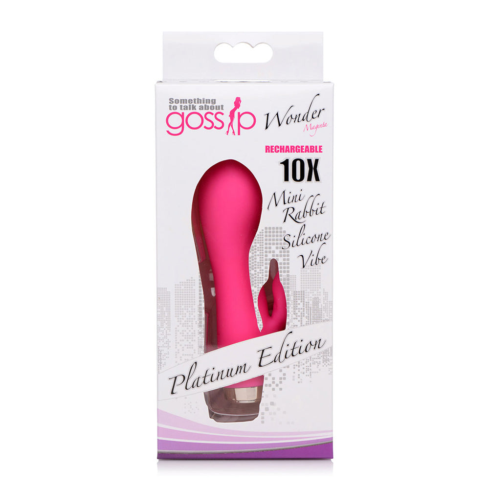 Wonder Mini Rabbit Silicone Vibrator by Curve Toys from LoveMart Co.