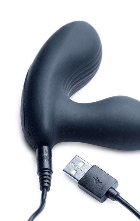 7x P-Milker Silicone Prostate Stimulator With Milking Bead by XR Brands from LoveMart Co.