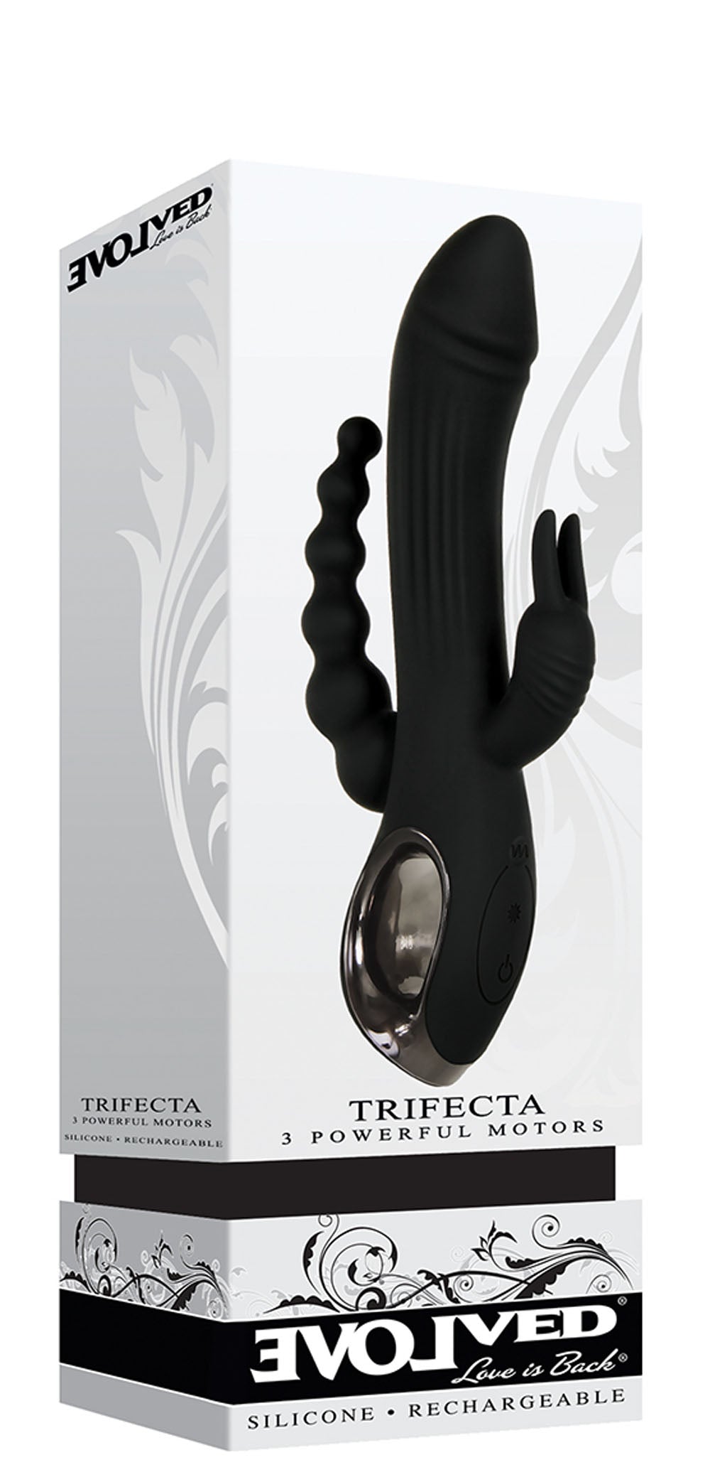 Trifecta Vibrator by Evolved Novelties from LoveMart Co.