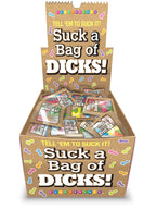 Suck a Bag of Dicks Display 100pk by Little Genie from LoveMart Co.