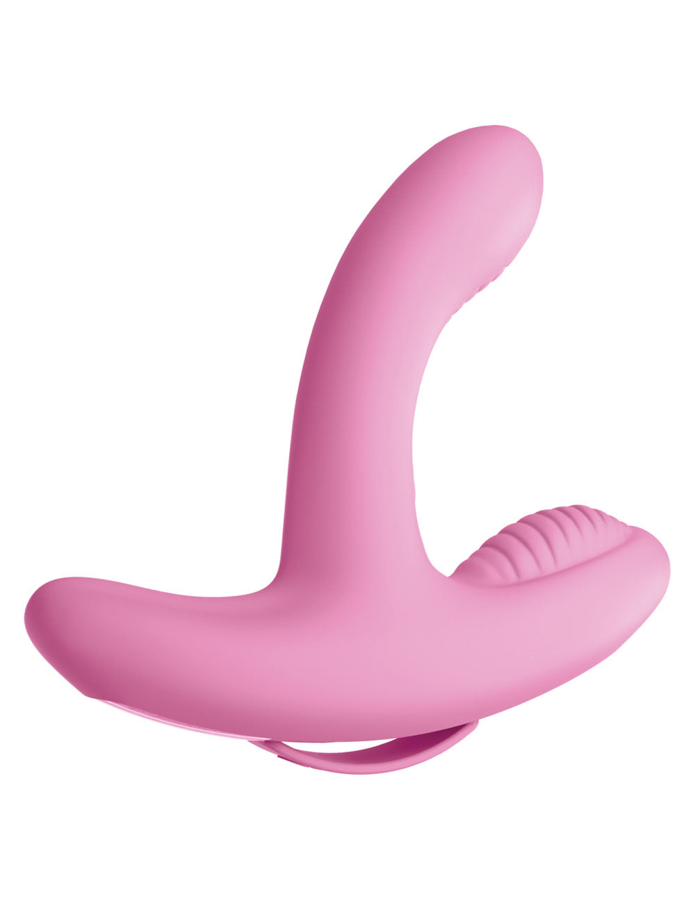 Threesome Rock n' Grind Silicone Vibrator by Pipedream from LoveMart Co.
